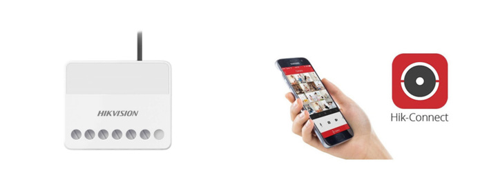 Moduł przekaźnika bezprzewodowego Hikvision AX PRO - DS-PM1-O1L-WE